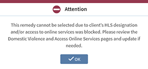 ADA Email Blocked