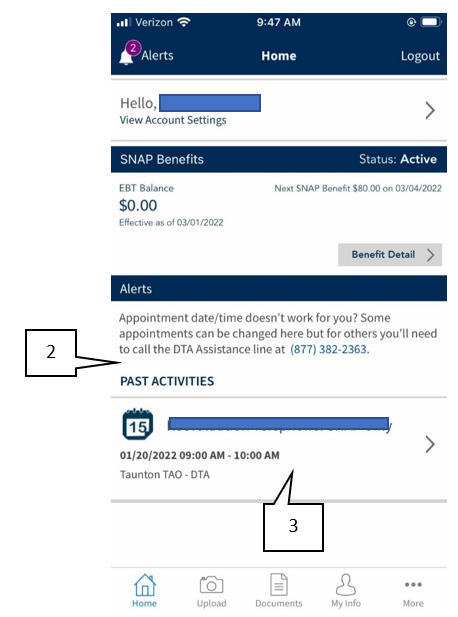 Appointment Detail Screen