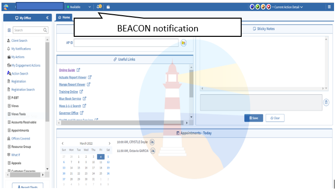 BEACON Notification
