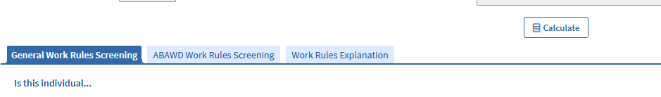 Calculate Work Rules