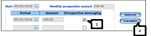 Monthly Prospective Amount