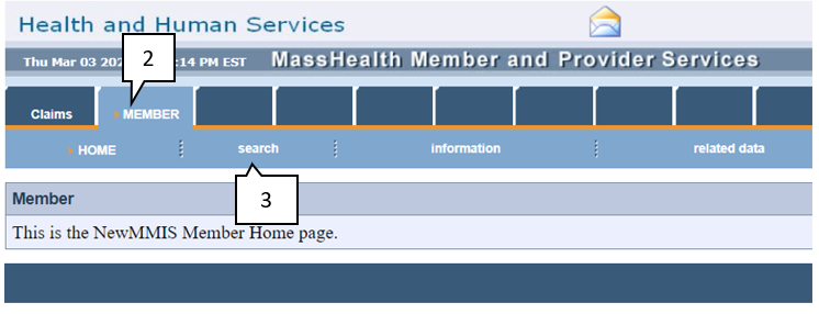 NewMMIS Homepage