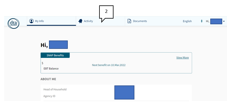 DTA Connect Homepage