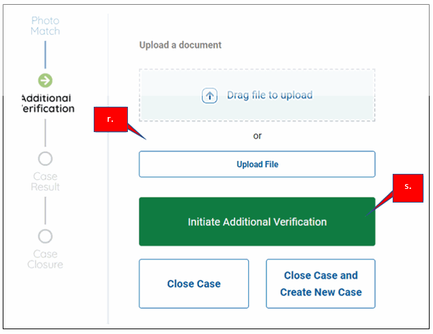 SAVE Initiate Additional Verification