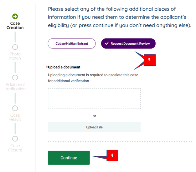 SAVE Request Doc Review